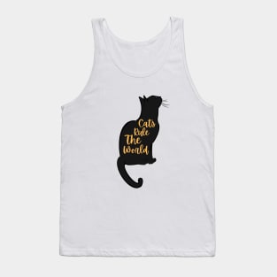 Cats Rule The World Tank Top